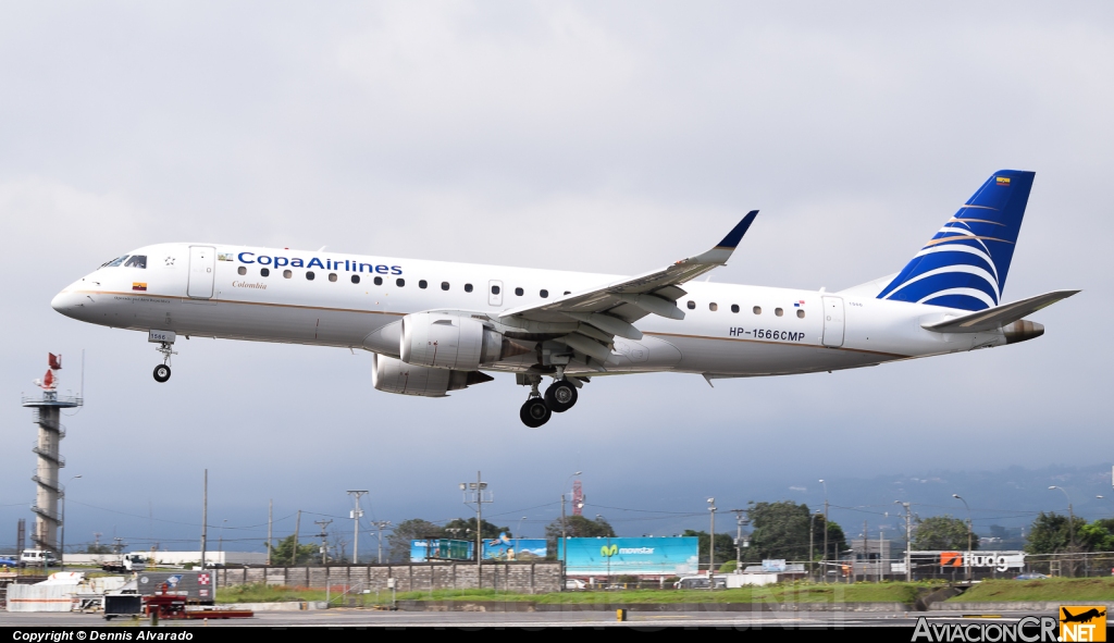 HP-1566CMP - Embraer 190-100IGW - Copa Airlines