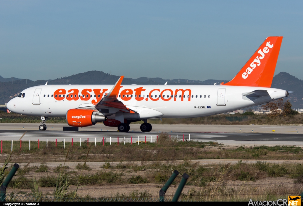 G-EZWL - Airbus A320-214 - EasyJet