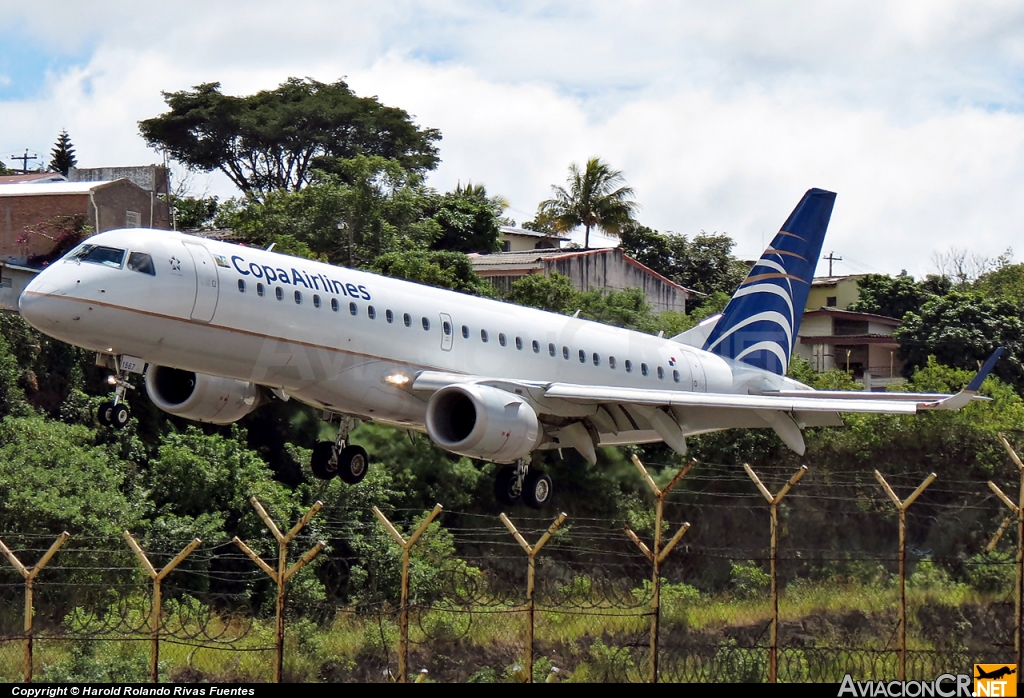 HP-1567CMP - Embraer 190-100IGW - Copa Airlines