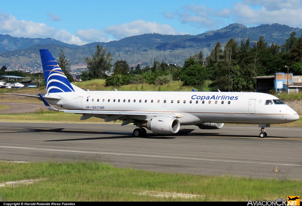 HP-1567CMP - Embraer 190-100IGW - Copa Airlines