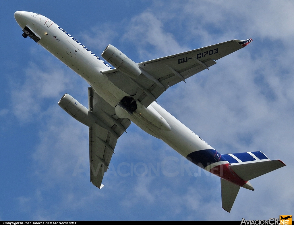 CU-C1703 - Tupolev Tu-204-100CE - Cubana Cargo
