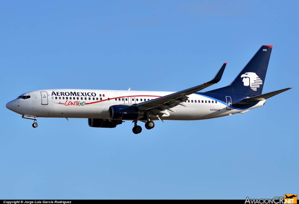 N359AM - Boeing 737-8CX - Aeromexico