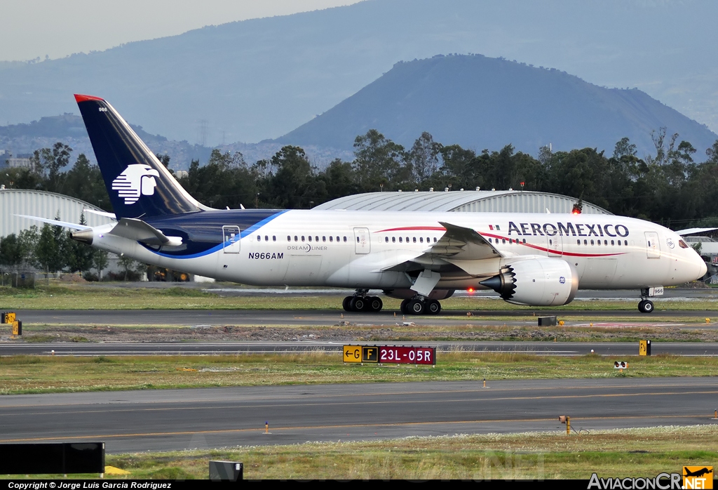 N966AM - Boeing 787-8 Dreamliner - Aeromexico