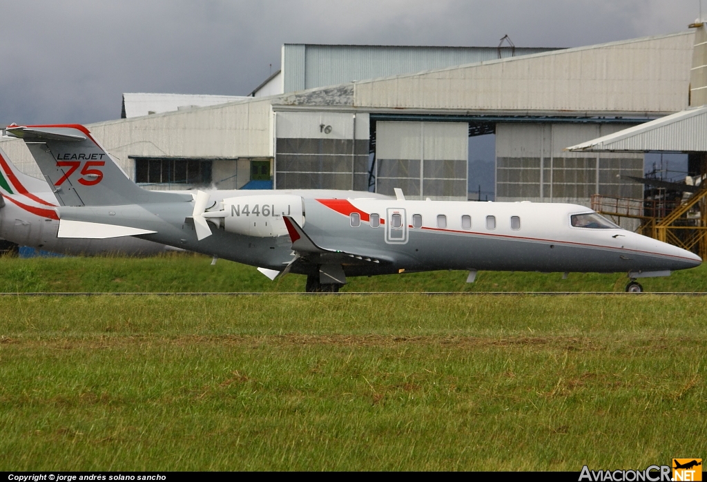 N446LJ - Learjet 75 - Privado