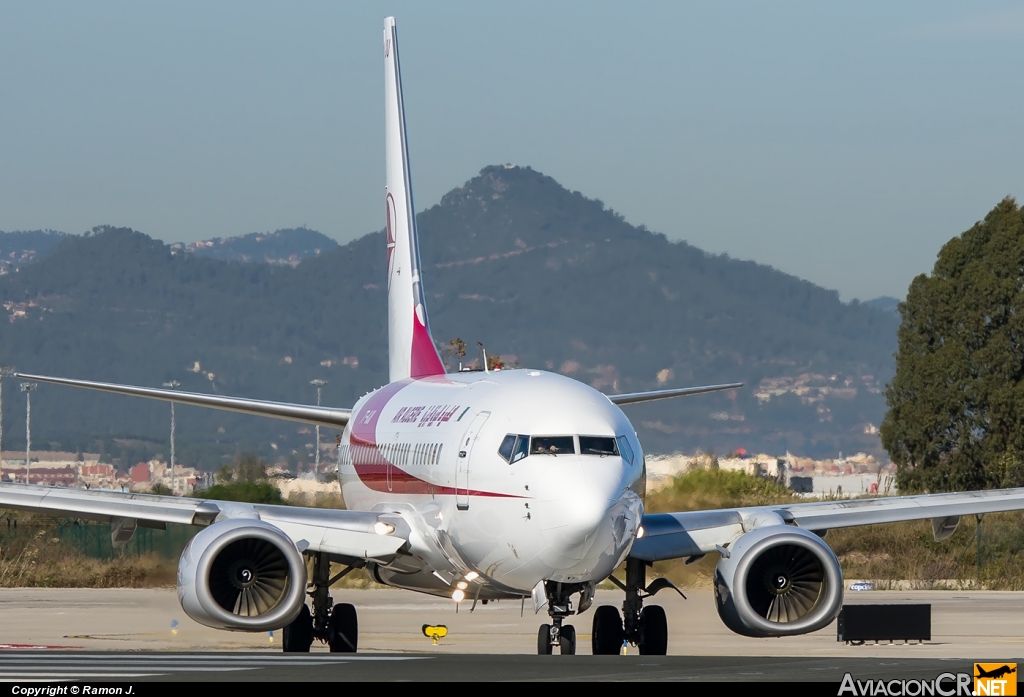 7T-VJU - Boeing 737-6D6 - Air Algerie