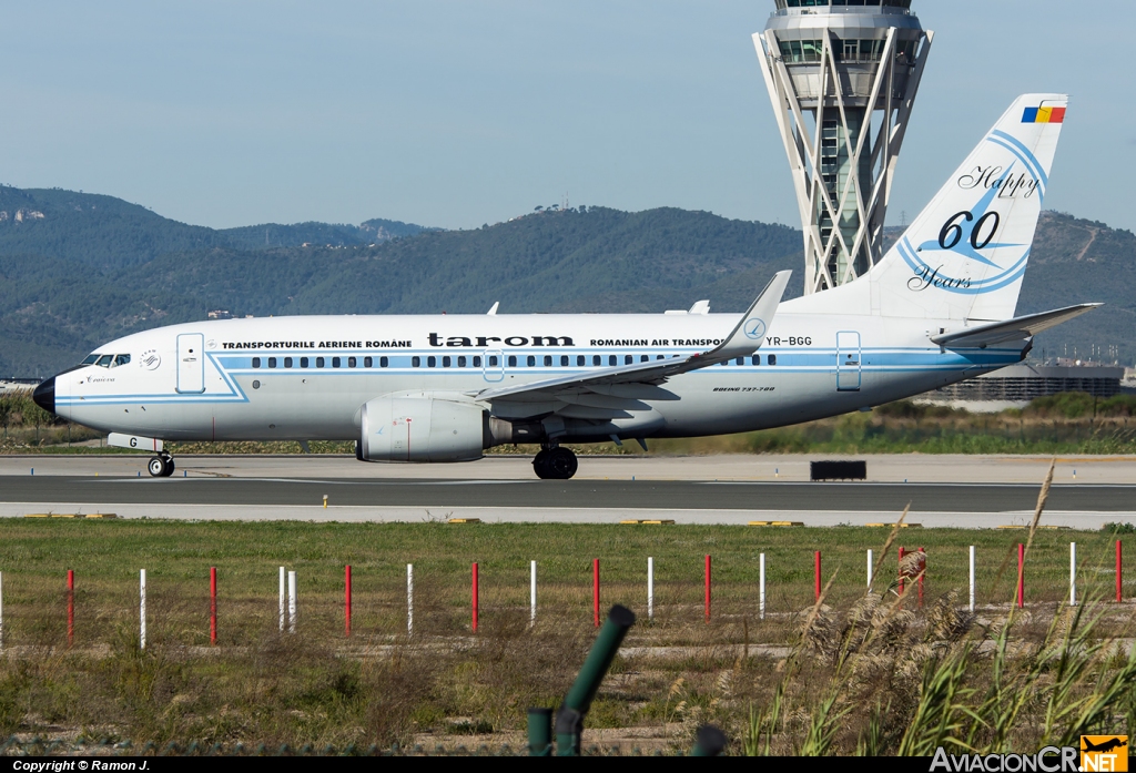 YR-BGG - Boeing 737-78J - TAROM