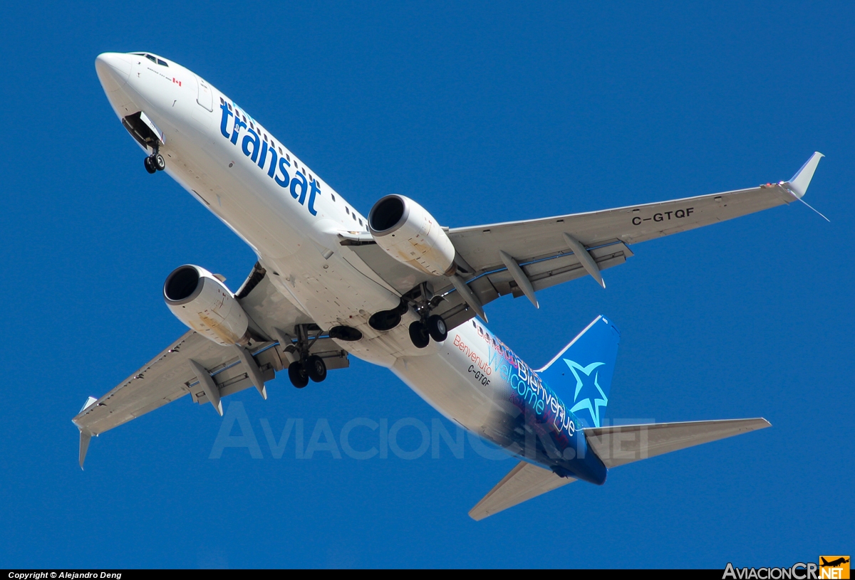 C-GTQF - Boeing 737-8Q8 - Air Transat