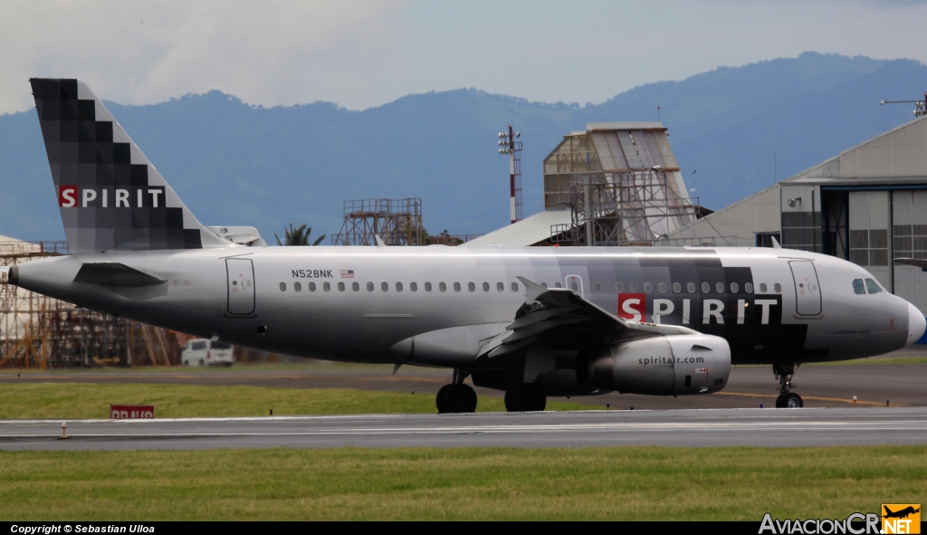 N528NK - Airbus A319-132 - Spirit Airlines