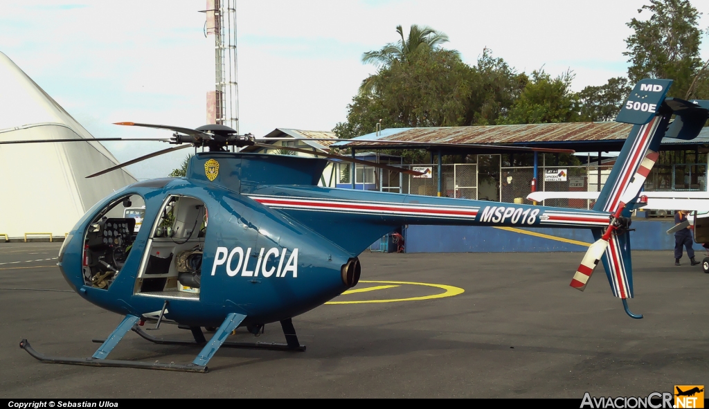 MSP018 - Hughes MD500E - Ministerio de Seguridad Pública - Costa Rica