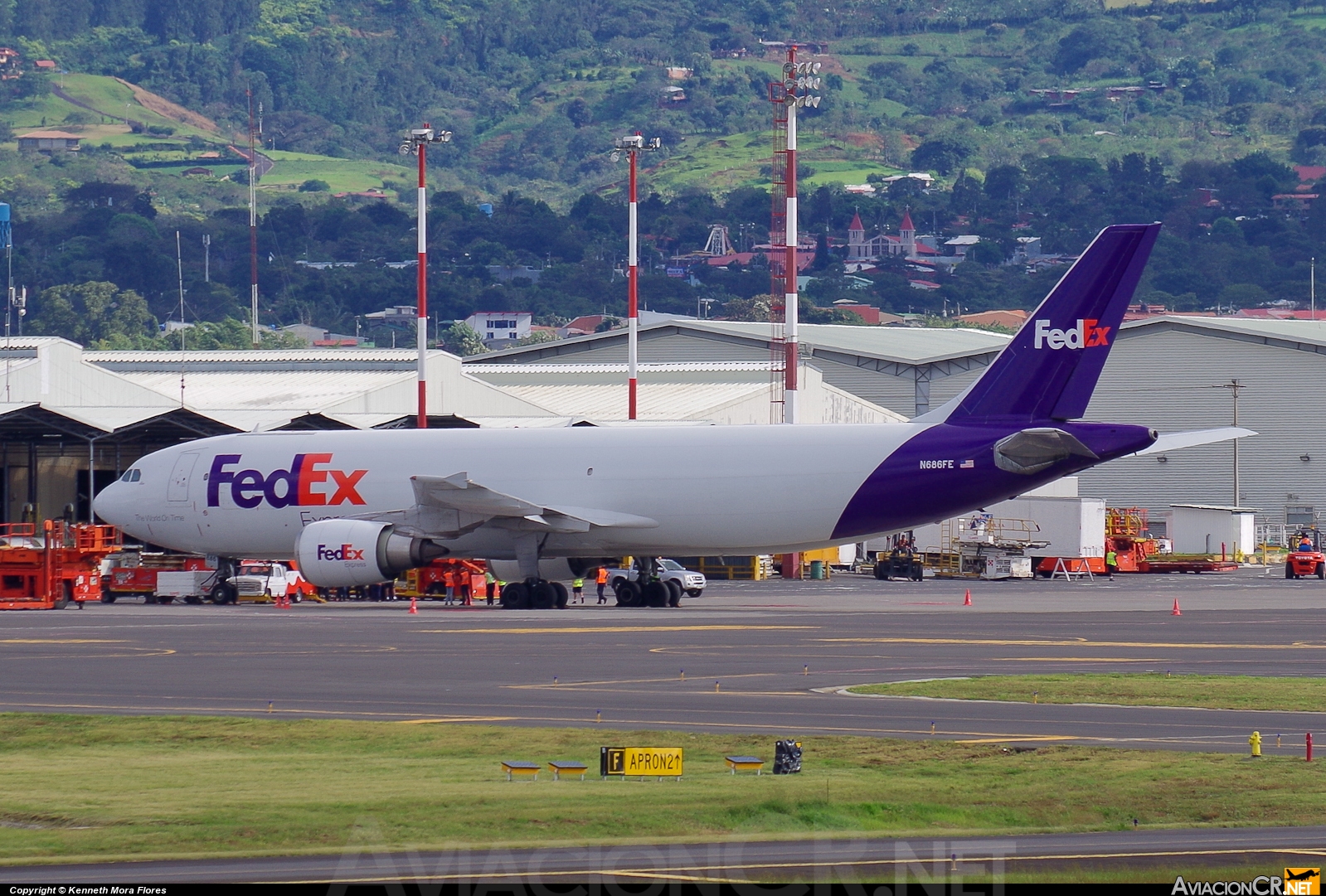 N686FE - Airbus A300F4-605R - FedEx