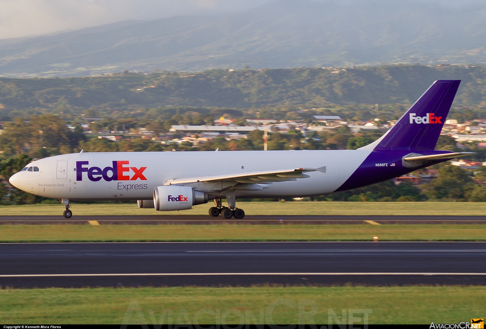 N686FE - Airbus A300F4-605R - FedEx