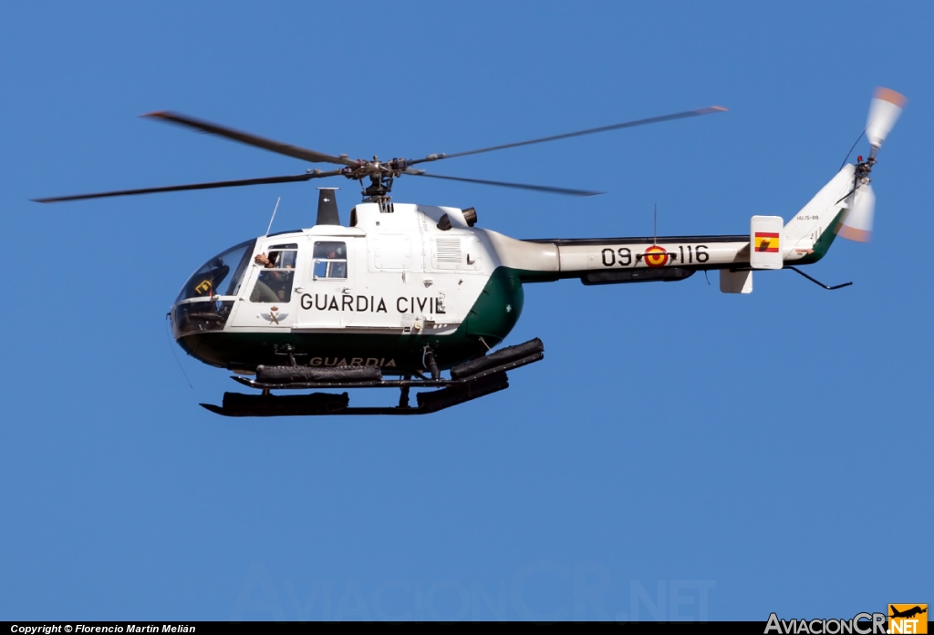 HU15-88 / - MBB Bö105-CB - España - Guardia Civil