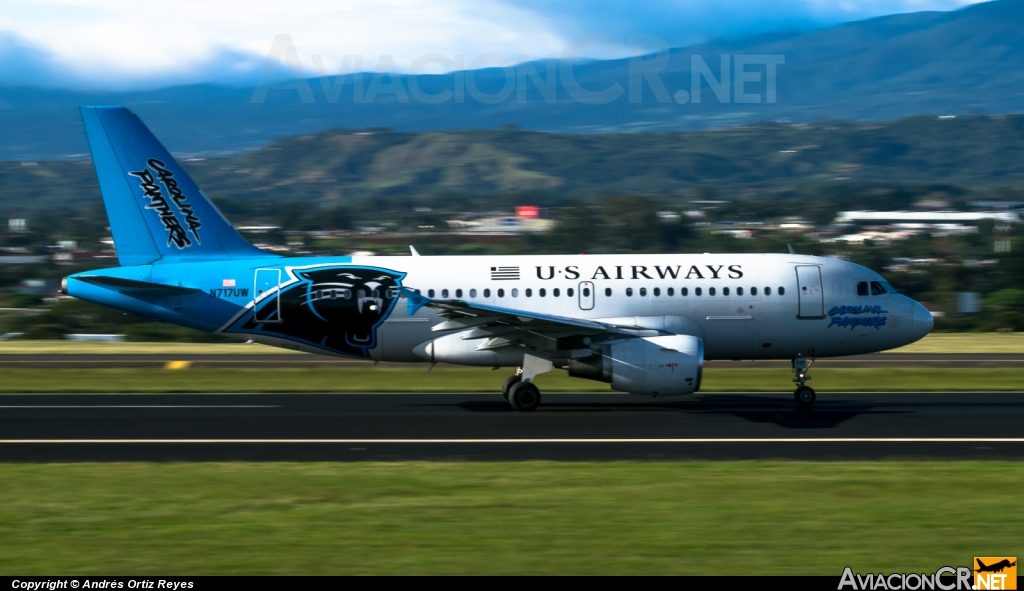 N717UW - Airbus A319-112 - US Airways