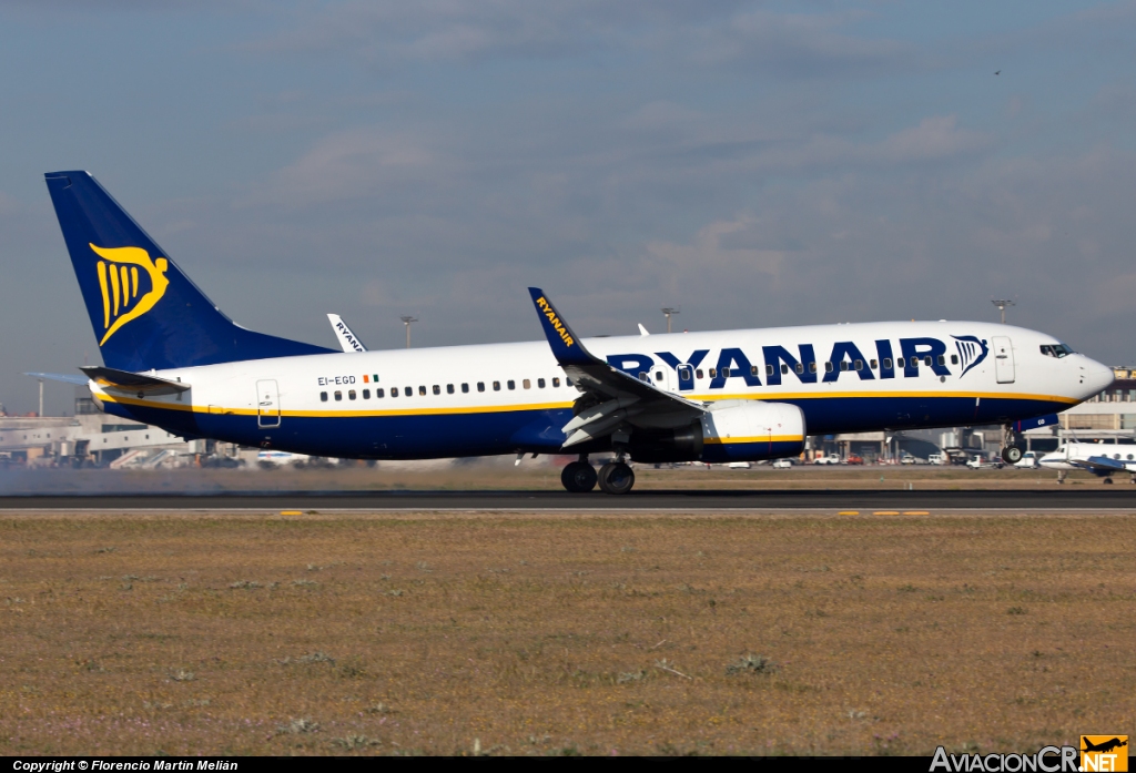 EI-EGD - Boeing 737-8AS - Ryanair