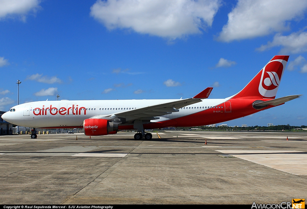 D-ALPI - Airbus A330-223 - Air Berlin