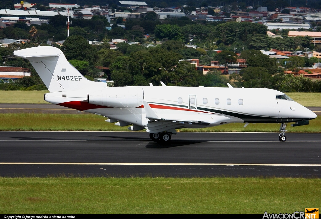 N402EF - Bombardier BD-100-1A10 Challenger 300 - Privado