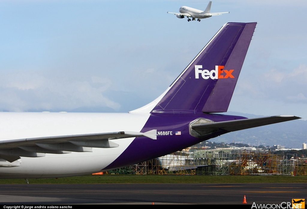 N686FE - Airbus A300F4-605R - FedEx