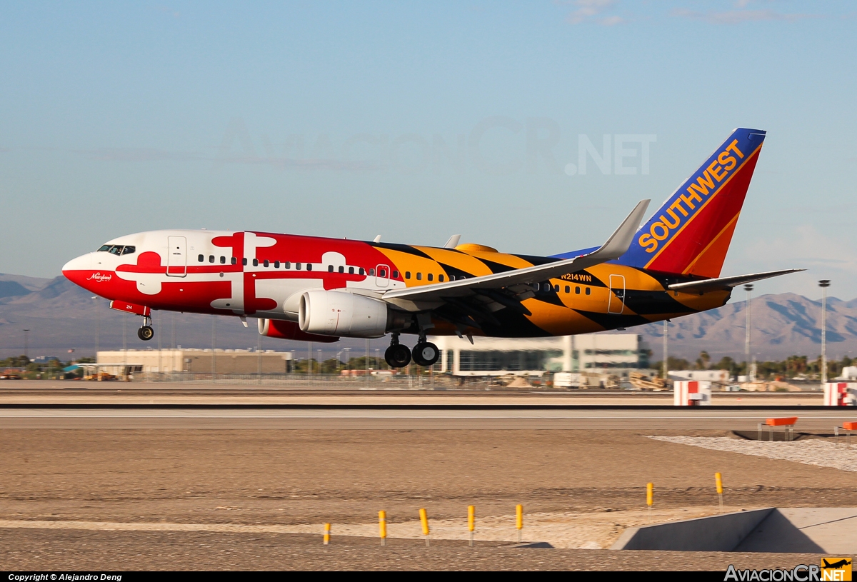 N214WN - Boeing 737-7H4 - Southwest Airlines