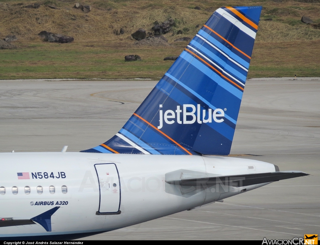 N584JB - Airbus A320-232 - Jet Blue