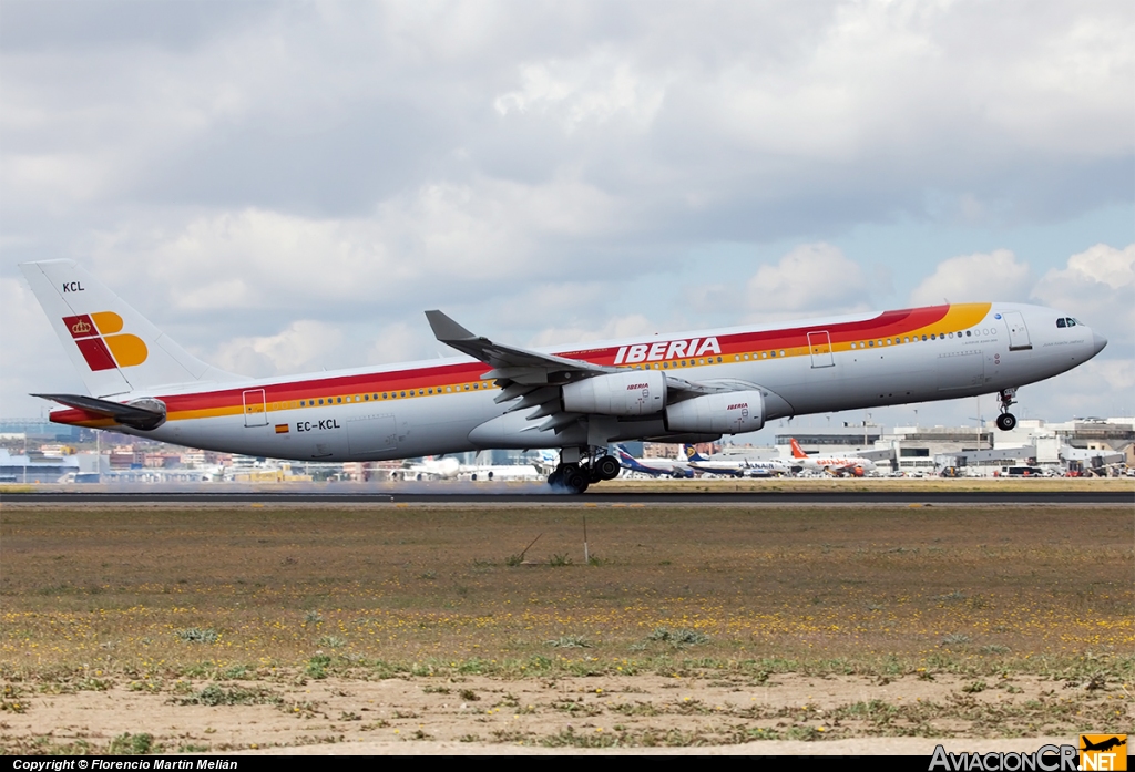 EC-KCL - Airbus A340-311 - Iberia