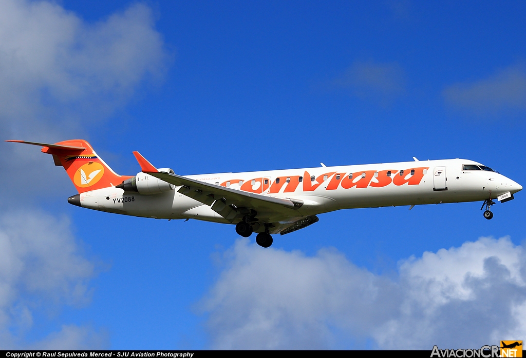 YV2088 - Canadair CL-600-2C10 Regional Jet CRJ-700 - Conviasa