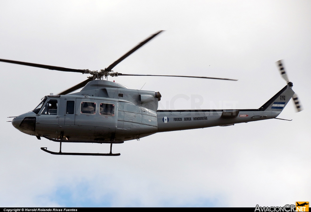 FAH-976 - Bell 412 - Fuerza Aerea Hondureña