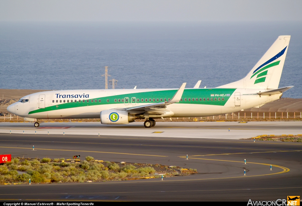 PH-HZJ - Boeing 737-8K2 - Transavia Airlines