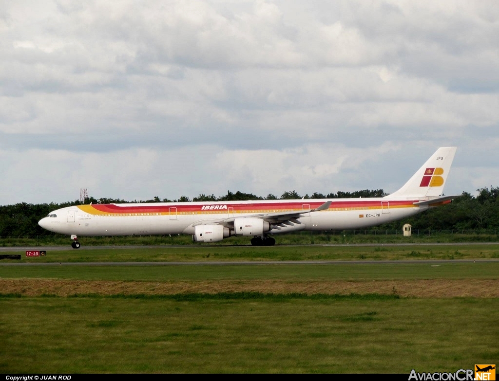 EC-JPU - Airbus A340-642 - Iberia