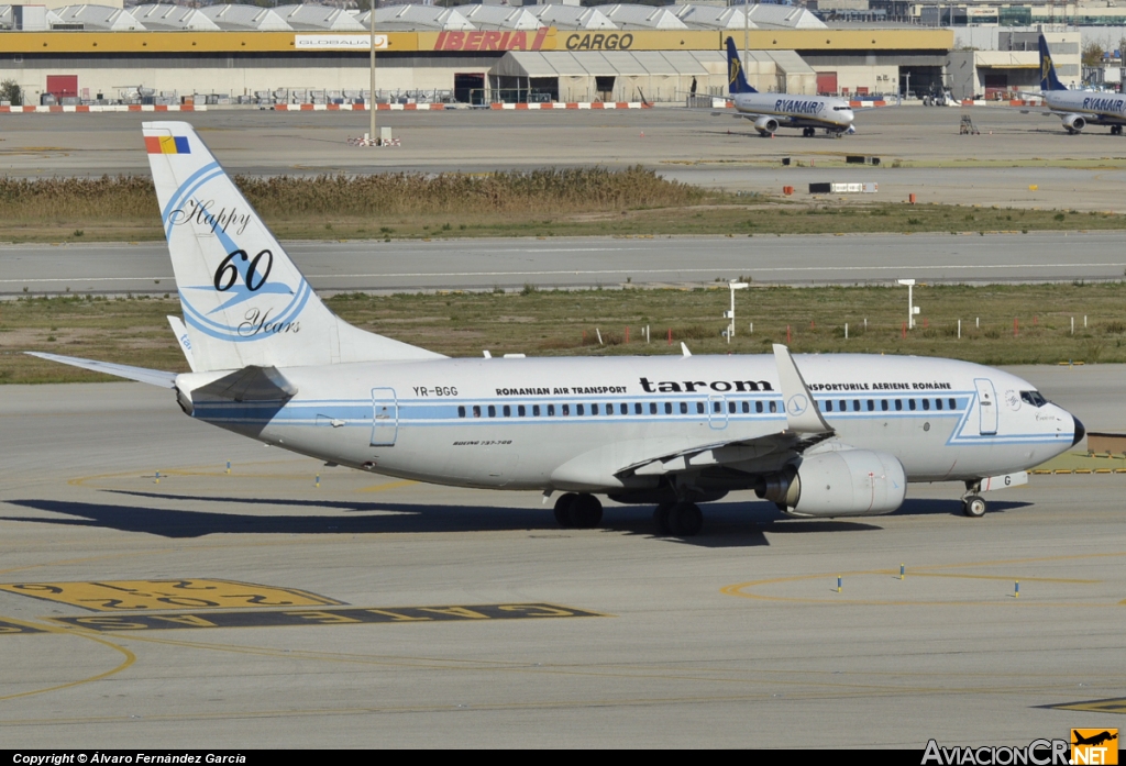 YR-BGG - Boeing 737-78J - TAROM