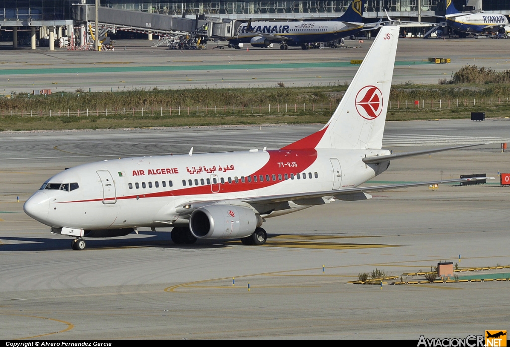 7T-VJS - Boeing 737-6D6 - Air Algérie