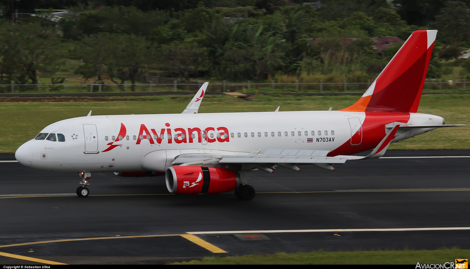 N703AV - Airbus A319-132 - Avianca