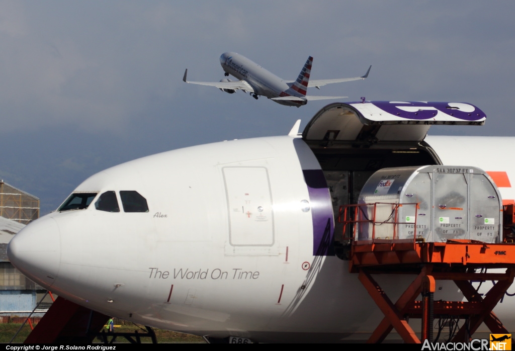 N686FE - Airbus A300F4-605R - FedEx