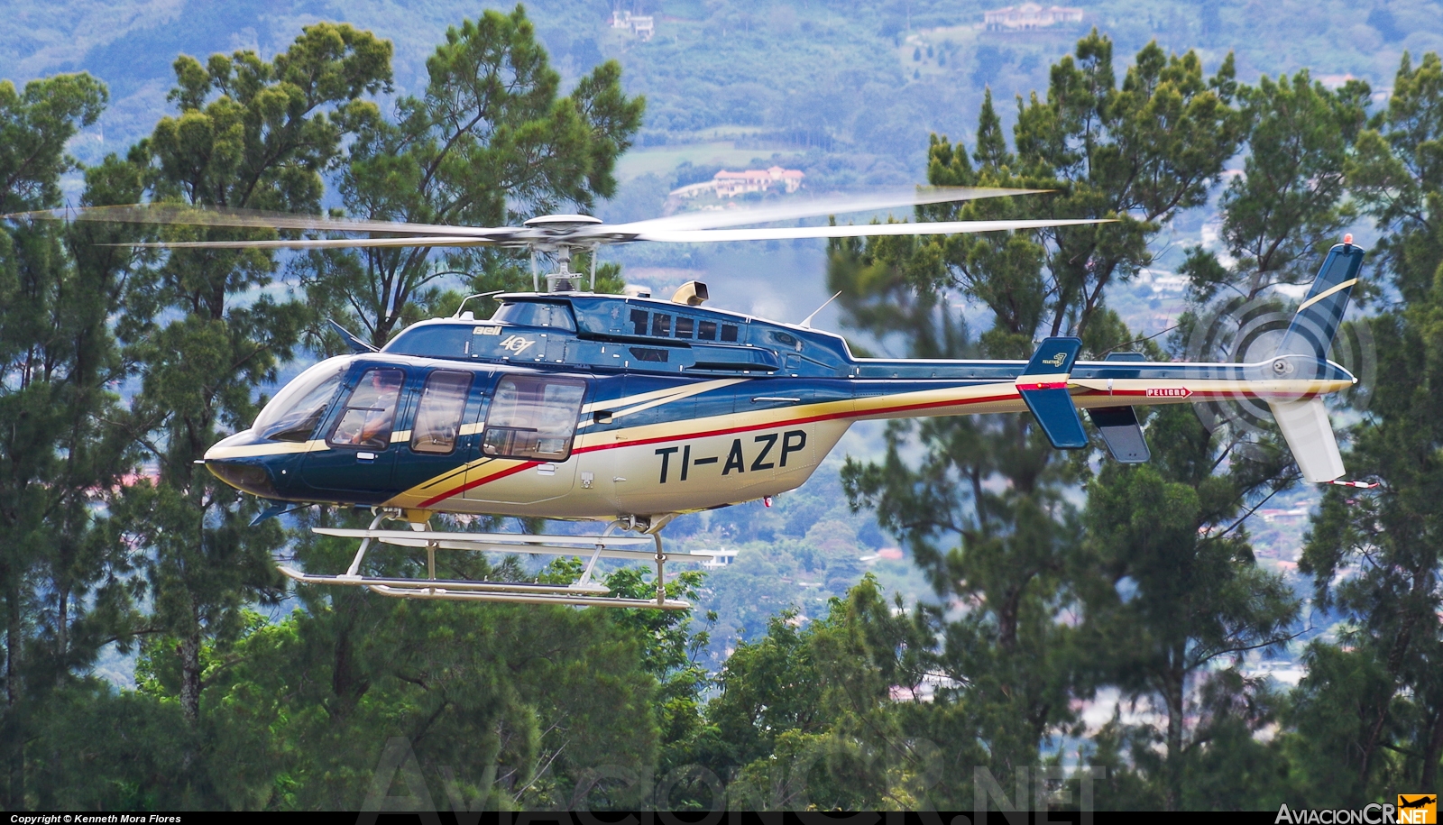 TI-AZP - Bell 407 - Teletica (Privado)