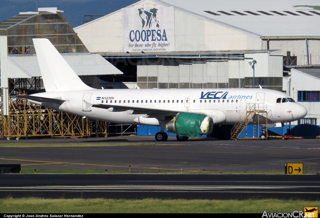 N1235V - Airbus A319-132 - VECA