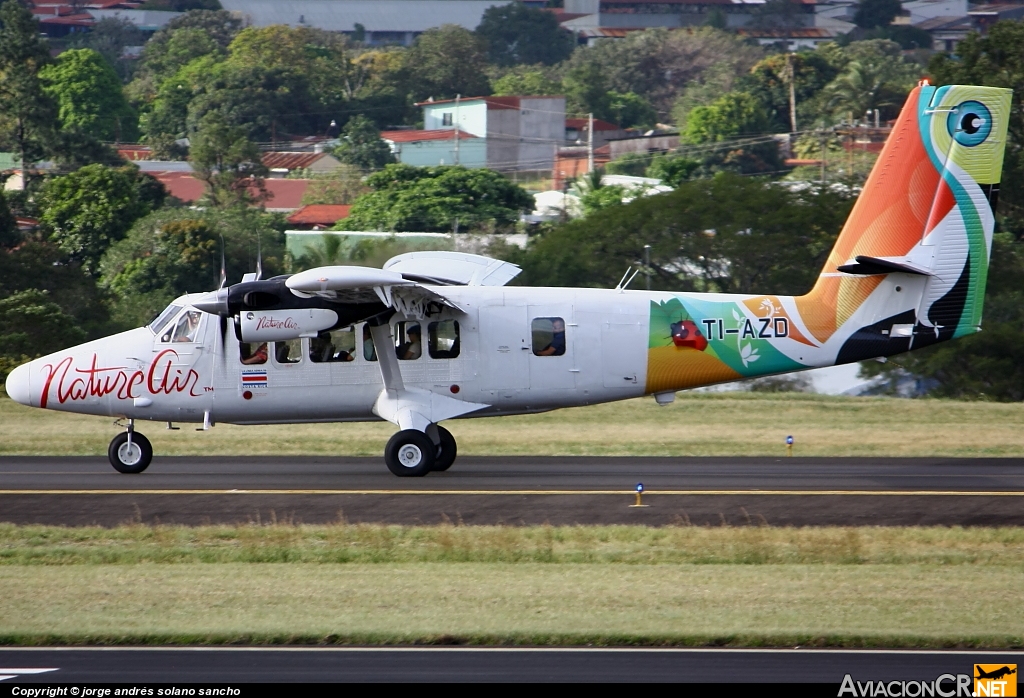 TI-AZD - De Havilland Canada DHC-6-300 Twin Otter - Nature Air