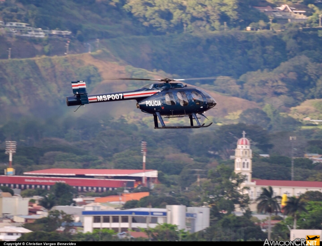 MSP007 - Mcdonnell Douglas MD600N - Ministerio de Seguridad Pública - Costa Rica