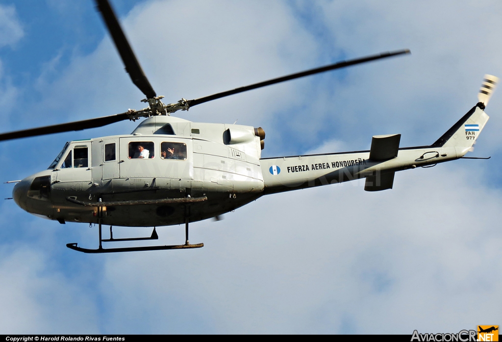 FAH-977 - Bell 412 - Fuerza Aerea Hondureña