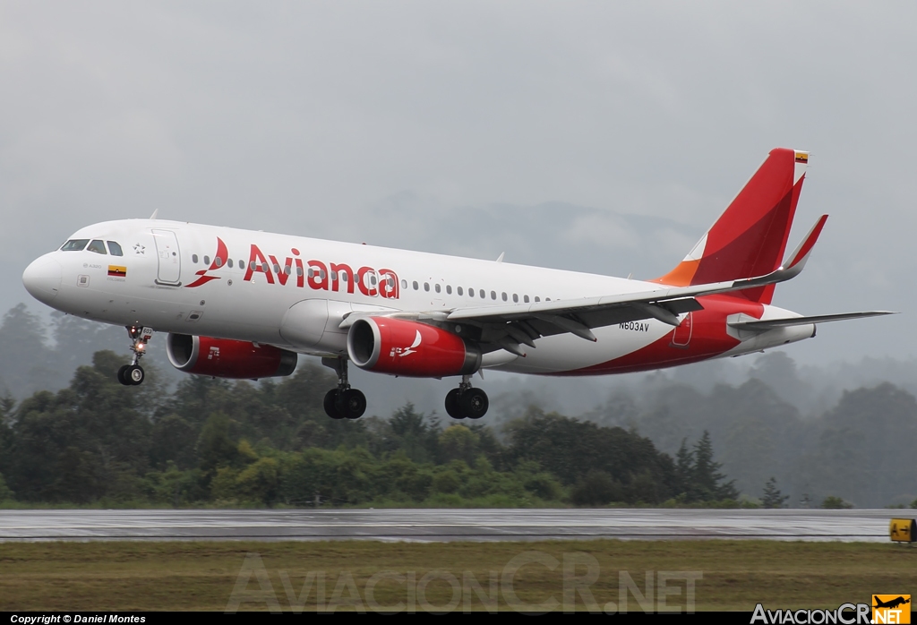 N603AV - Airbus A320-233 - Avianca