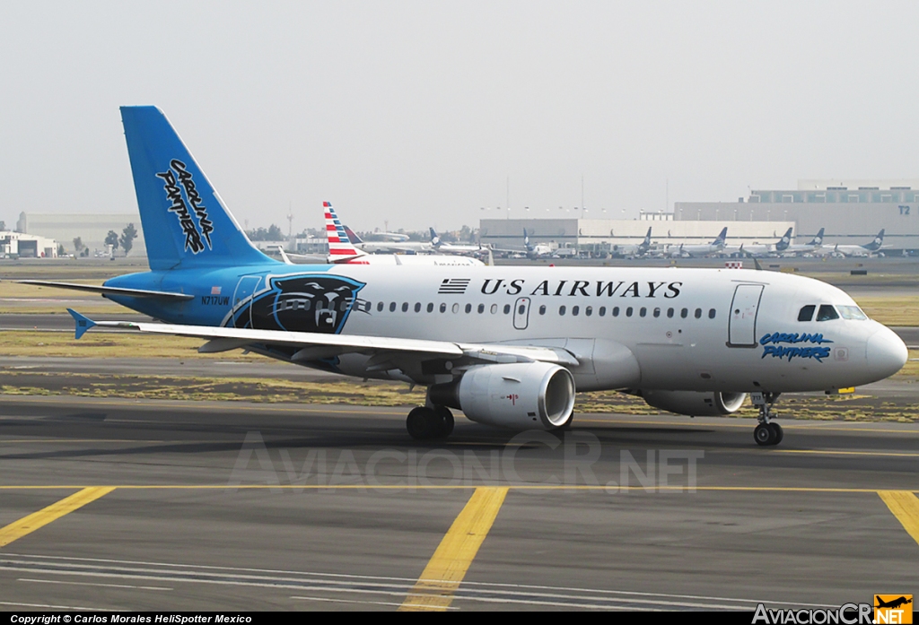 N717UW - Airbus A319-112 - US Airways