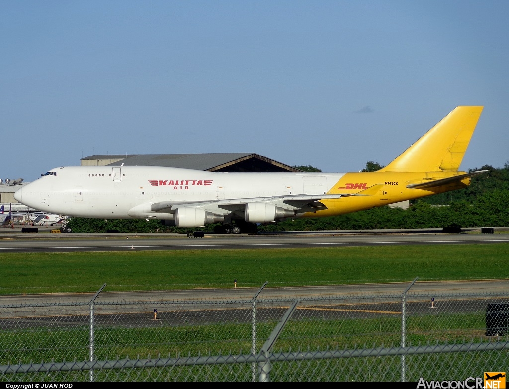 N743CK - Boeing 747-446BCF - Kalitta Air (DHL)