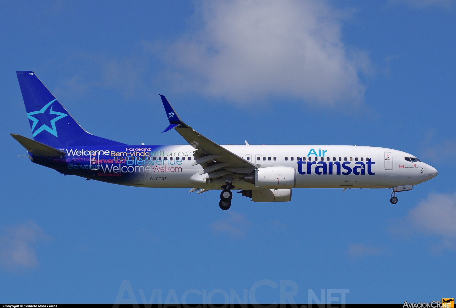 C-GTQF - Boeing 737-8Q8 - Air Transat