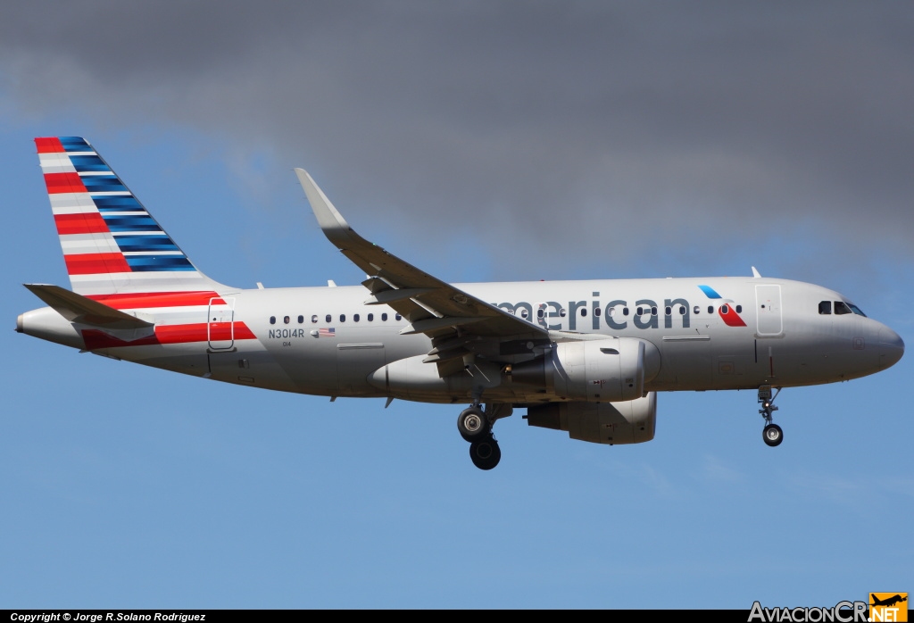 N3014R - Airbus A319-115 - American Airlines