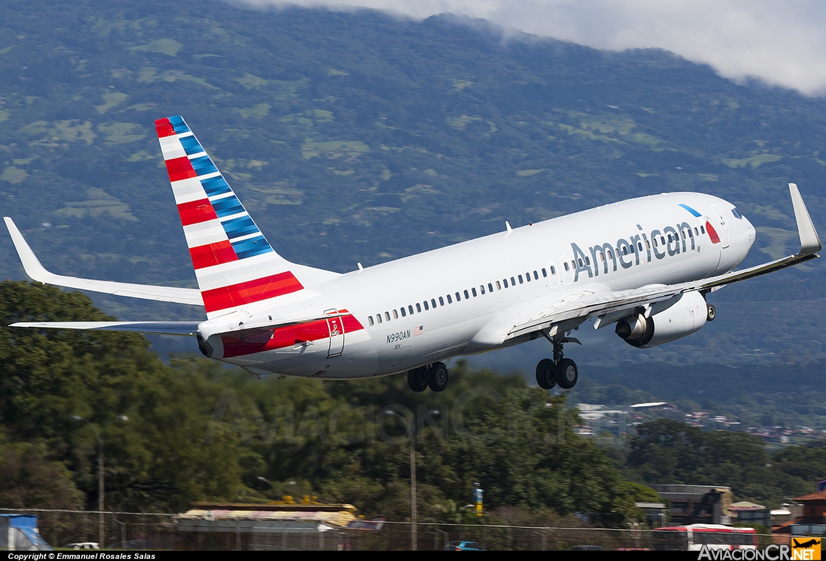 N990AN - Boeing 737-823 - American Airlines