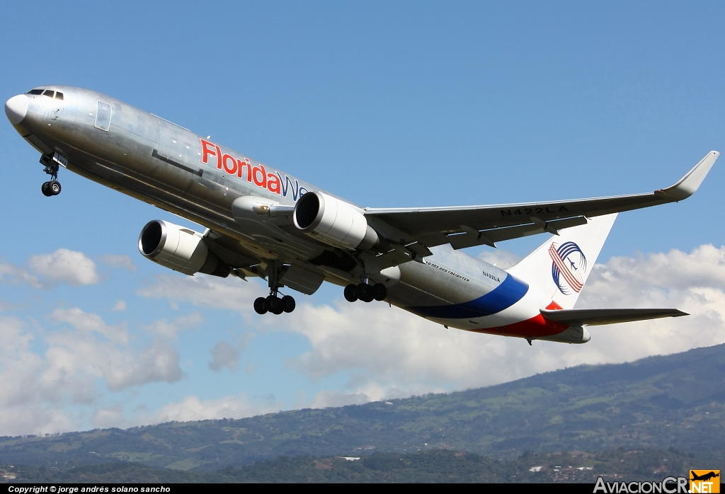N422LA - Boeing 767-346F/ER - Florida West