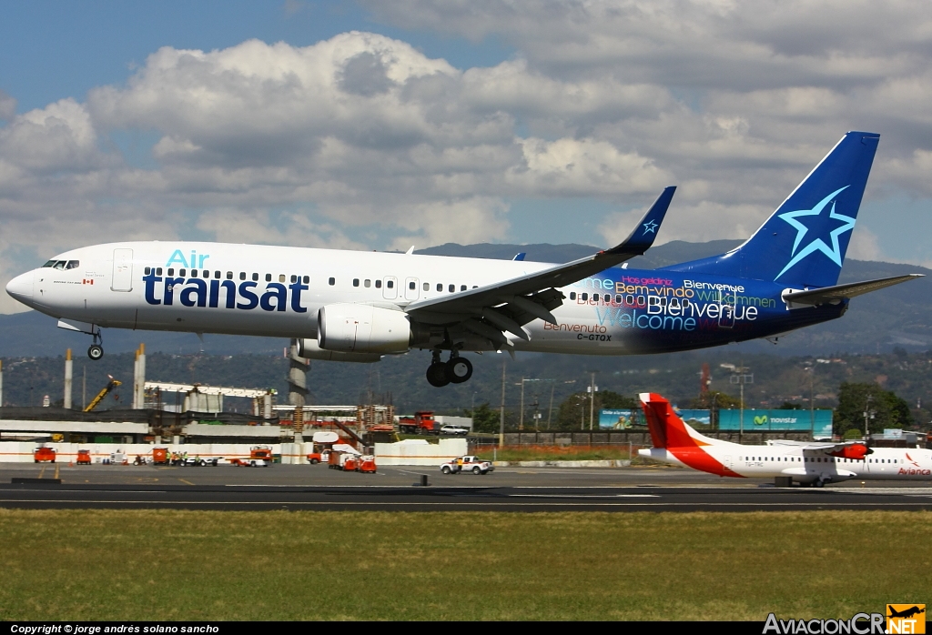 C-GTQX - Boeing 737-8FH - Air Transat