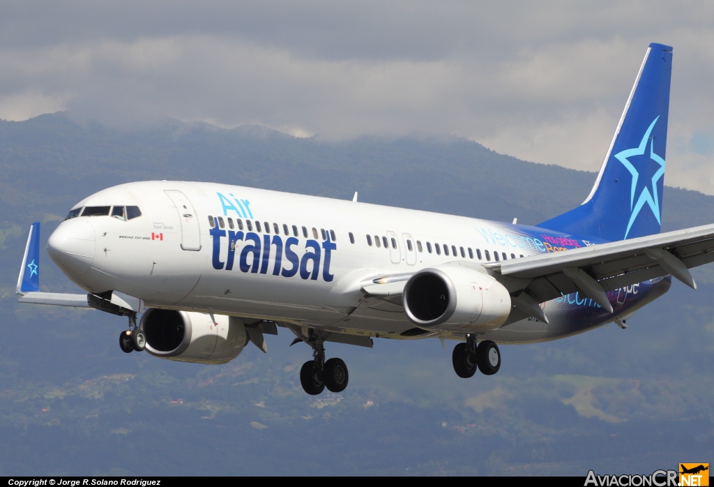 C-GTQX - Boeing 737-8FH - Air Transat