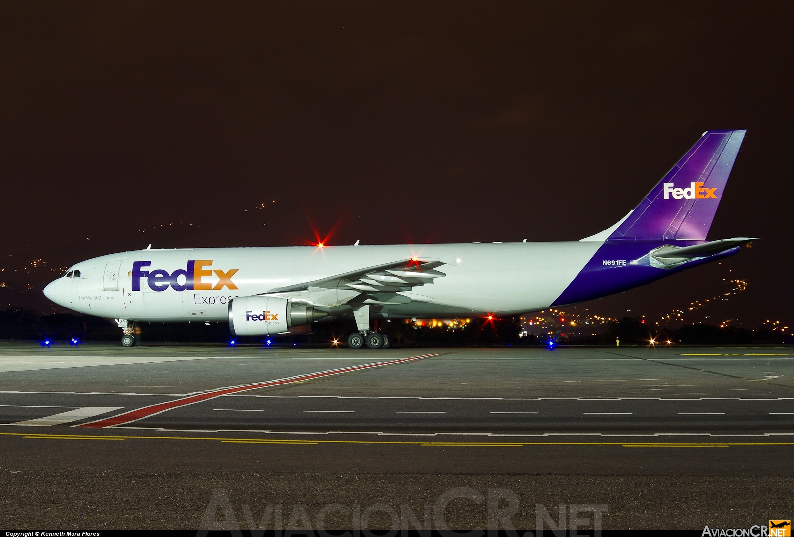 N691FE - Airbus A300F4-605R - FedEx
