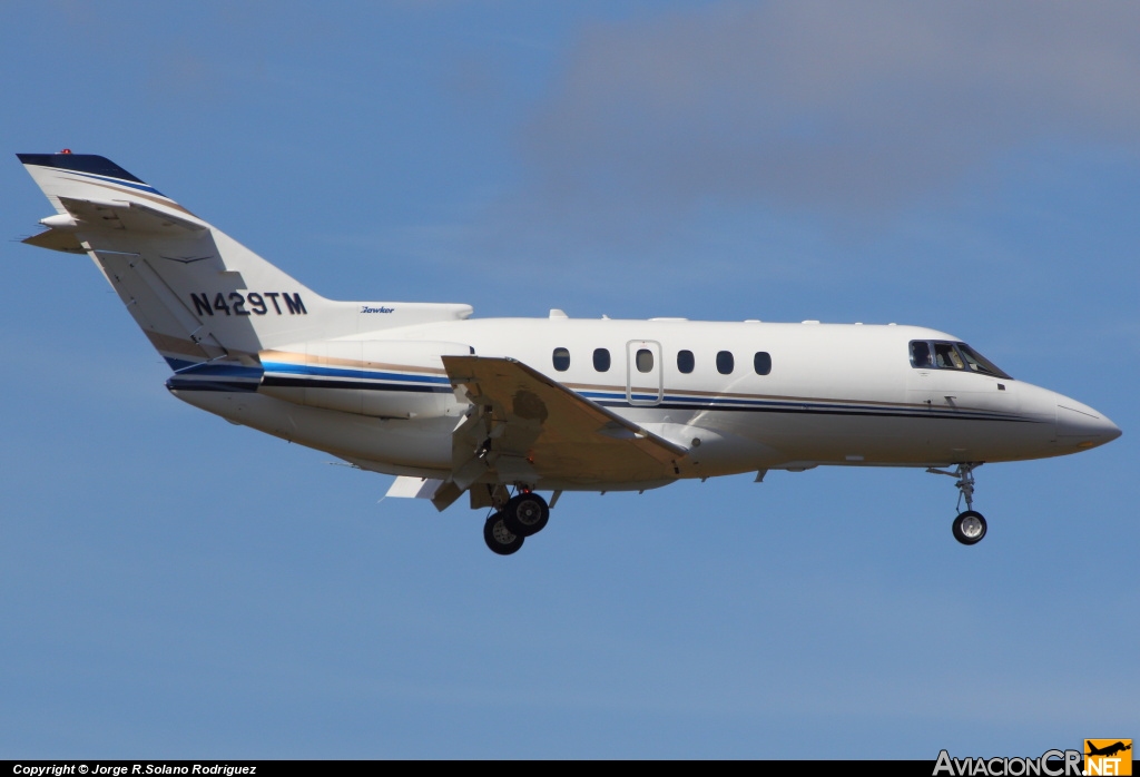 N429TM - Raytheon Hawker 800XP - Privado