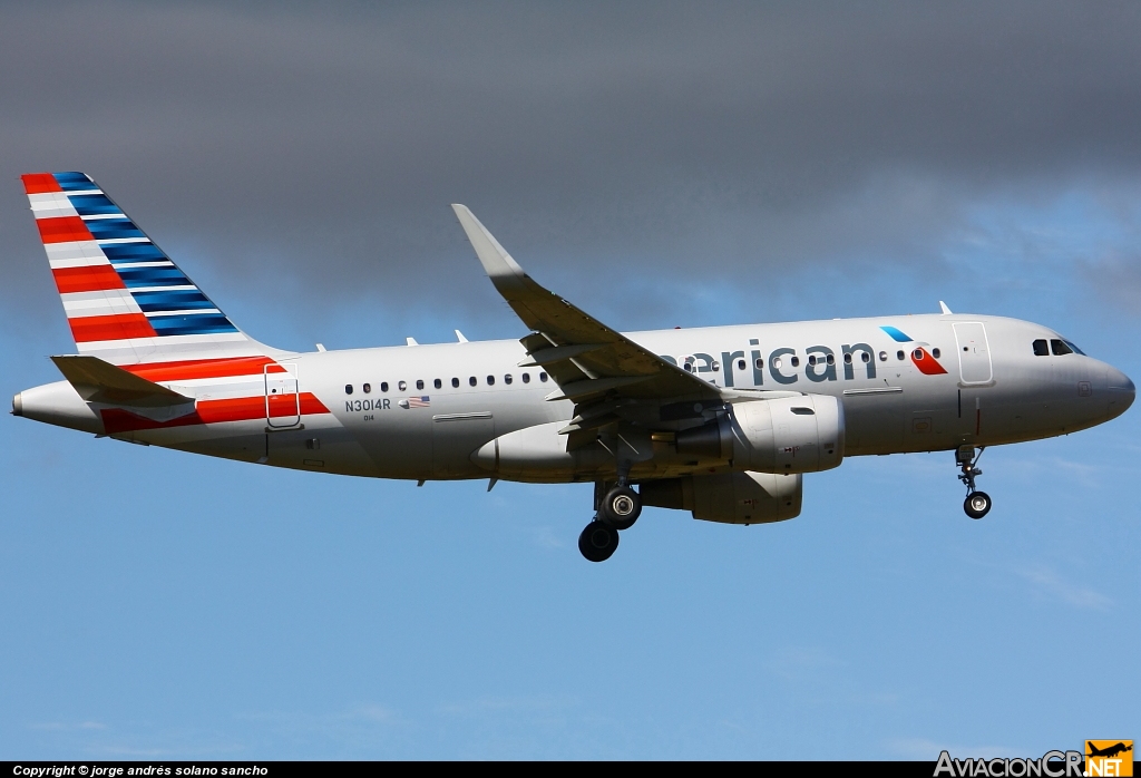 N3014R - Airbus A319-115 - American Airlines