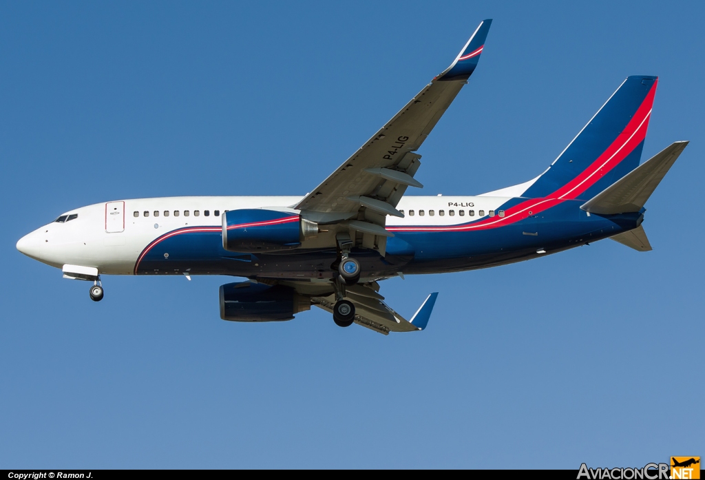 P4-LIG -  Boeing 737-7JF - Petroff Air